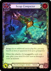 Scrap Compactor Blue