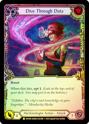 Dive Through Data Red