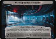 Stormcage Containment Facility\nDoctor Who Commander Planechase - Planes\nSingle\nMagic The Gathering