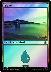 Island (#198)\nDoctor Who Commander\nSingle\nMagic The Gathering