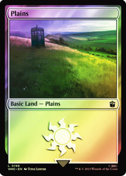 Plains (#196)\nDoctor Who Commander\nSingle\nMagic The Gathering