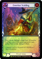 Emeritus Scolding Yellow Singles