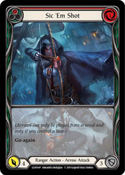 Sic 'Em Shot Red Singles