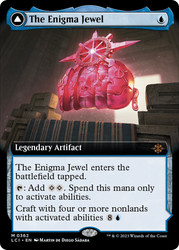 The Enigma Jewel // Locus of Enlightenment (Extended Art)\nThe Lost Caverns of Ixalan - Variants\nSingle\nMagic The Gathering