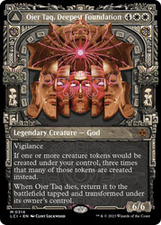 Ojer Taq, Deepest Foundation // Temple of Civilization (Showcase)\nThe Lost Caverns of Ixalan - Variants\nSingle\nMagic The Gathering
