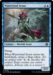 Waterwind Scout\nThe Lost Caverns of Ixalan\nSingle\nMagic The Gathering