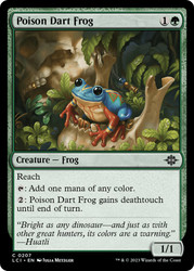 Poison Dart Frog\nThe Lost Caverns of Ixalan\nSingle\nMagic The Gathering