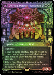 Ojer Taq, Deepest Foundation // Temple of Civilization (Showcase)\nThe Lost Caverns of Ixalan - Variants\nSingle\nMagic The Gathering