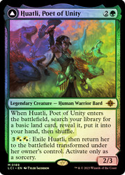 Huatli, Poet of Unity // Roar of the Fifth People\nThe Lost Caverns of Ixalan\nSingle\nMagic The Gathering