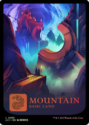 Mountain (#290) (Full Art)\nThe Lost Caverns of Ixalan\nSingle\nMagic The Gathering