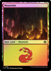 Mountain (#399)\nThe Lost Caverns of Ixalan\nSingle\nMagic The Gathering