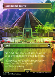 Command Tower // Command Tower
Jurassic World Collection
Single
Magic: The Gathering