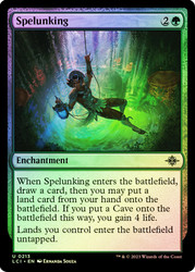 Spelunking\nThe Lost Caverns of Ixalan\nSingle\nMagic The Gathering