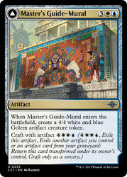 Master's Guide-Mural // Master's Manufactory\nThe Lost Caverns of Ixalan\nSingle\nMagic The Gathering