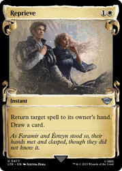 Reprieve (Showcase)\nThe Lord of the Rings - Variants\nSingle\nMagic The Gathering
