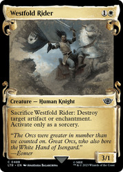 Westfold Rider (Showcase)\nThe Lord of the Rings - Variants\nSingle\nMagic The Gathering