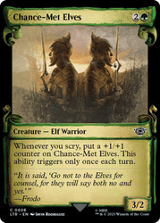 Chance-Met Elves (Showcase)\nThe Lord of the Rings - Variants\nSingle\nMagic The Gathering