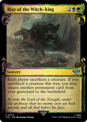 Rise of the Witch-king (Showcase)\nThe Lord of the Rings - Variants\nSingle\nMagic The Gathering