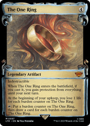 The One Ring (Showcase)\nThe Lord of the Rings - Variants\nSingle\nMagic The Gathering