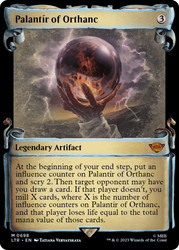 Palantir of Orthanc (Showcase)\nThe Lord of the Rings - Variants\nSingle\nMagic The Gathering