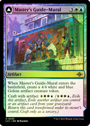 Master's Guide-Mural // Master's Manufactory\nThe Lost Caverns of Ixalan\nSingle\nMagic The Gathering