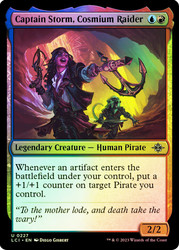 Captain Storm, Cosmium Raider\nThe Lost Caverns of Ixalan\nSingle\nMagic The Gathering