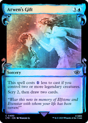 Arwen's Gift (Showcase) (Silver Foil)\nThe Lord of the Rings - Alternate Foil\nSingle\nMagic The Gathering