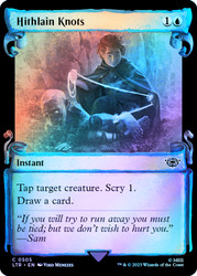 Hithlain Knots (Showcase) (Silver Foil)\nThe Lord of the Rings - Alternate Foil\nSingle\nMagic The Gathering