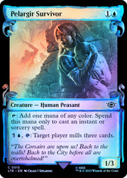 Pelargir Survivor (Showcase) (Silver Foil)\nThe Lord of the Rings - Alternate Foil\nSingle\nMagic The Gathering