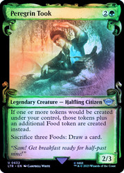 Peregrin Took (#632) (Showcase) (Silver Foil)\nThe Lord of the Rings - Alternate Foil\nSingle\nMagic The Gathering