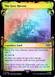 The Grey Havens (Showcase) (Silver Foil)\nThe Lord of the Rings - Alternate Foil\nSingle\nMagic The Gathering