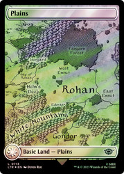 Plains (#713) (Full Art) (Surge Foil)\nThe Lord of the Rings - Alternate Foil\nSingle\nMagic The Gathering