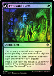 Twists and Turns // Mycoid Maze\nThe Lost Caverns of Ixalan\nSingle\nMagic The Gathering