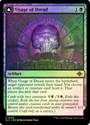 Visage of Dread // Dread Osseosaur\nThe Lost Caverns of Ixalan\nSingle\nMagic The Gathering