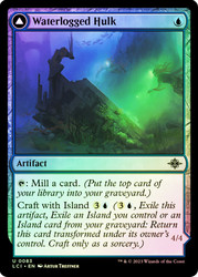 Waterlogged Hulk // Watertight Gondola\nThe Lost Caverns of Ixalan\nSingle\nMagic The Gathering