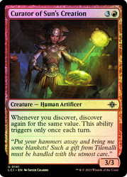 Curator of Sun's Creation\nThe Lost Caverns of Ixalan\nSingle\nMagic The Gathering