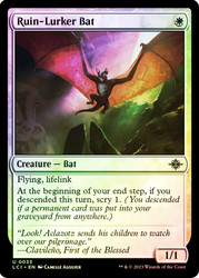 Ruin-Lurker Bat\nThe Lost Caverns of Ixalan\nSingle\nMagic The Gathering