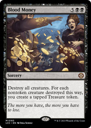 Blood Money\nThe Lost Caverns of Ixalan Commander\nSingle\nMagic The Gathering