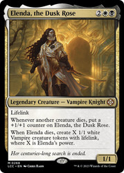Elenda, the Dusk Rose\nThe Lost Caverns of Ixalan Commander\nSingle\nMagic The Gathering