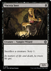 Viscera Seer\nThe Lost Caverns of Ixalan Commander\nSingle\nMagic The Gathering