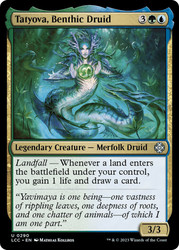 Tatyova, Benthic Druid\nThe Lost Caverns of Ixalan Commander\nSingle\nMagic The Gathering