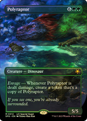 Polyraptor (Borderless)\nSpecial Guests\nSingle\nMagic The Gathering