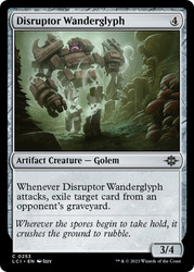 Disruptor Wanderglyph\nThe Lost Caverns of Ixalan\nSingle\nMagic The Gathering