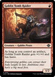 Goblin Tomb Raider\nThe Lost Caverns of Ixalan\nSingle\nMagic The Gathering