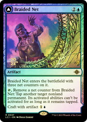 Braided Net // Braided Quipu (Prerelease) (The Lost Caverns of Ixalan)\nPromo: Date Stamped\nSingle\nMagic The Gathering