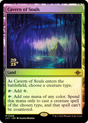 Cavern of Souls (Prerelease) (The Lost Caverns of Ixalan)\nPromo: Date Stamped\nSingle\nMagic The Gathering