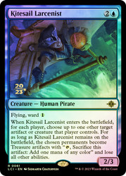 Kitesail Larcenist (Prerelease) (The Lost Caverns of Ixalan)\nPromo: Date Stamped\nSingle\nMagic The Gathering
