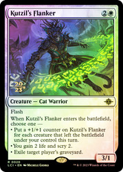 Kutzil's Flanker (Prerelease) (The Lost Caverns of Ixalan)\nPromo: Date Stamped\nSingle\nMagic The Gathering