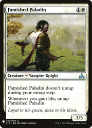 Famished Paladin\nPlaneswalker Symbol Reprints\nSingle\nMagic The Gathering