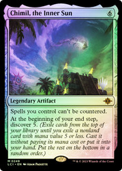Chimil, the Inner Sun (Promo Pack) (The Lost Caverns of Ixalan)\nPromo: Planeswalker Stamped\nSingle\nMagic The Gathering